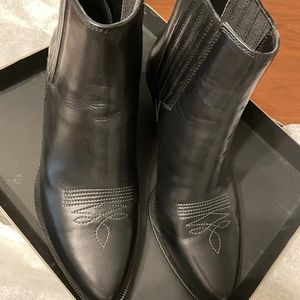 Golden Goose Boots -Sunset Black Leather
